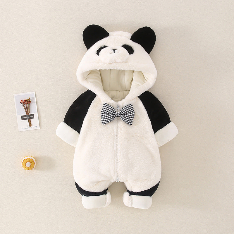 Bowtie Panda Onesie