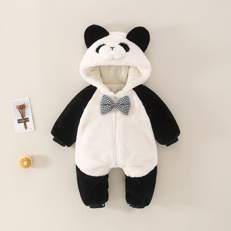 Bowtie Panda Onesie
