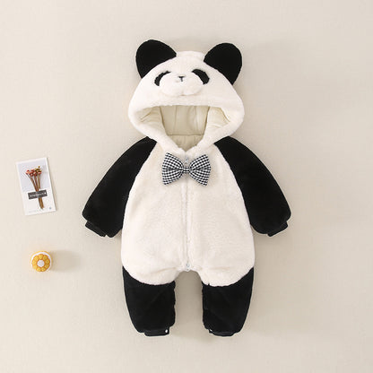 Bowtie Panda Onesie